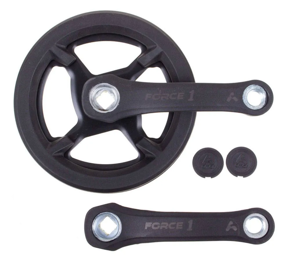 Mechanizm korbowy Amar FORCE 1 36T 125mm czarny podwójna osłona