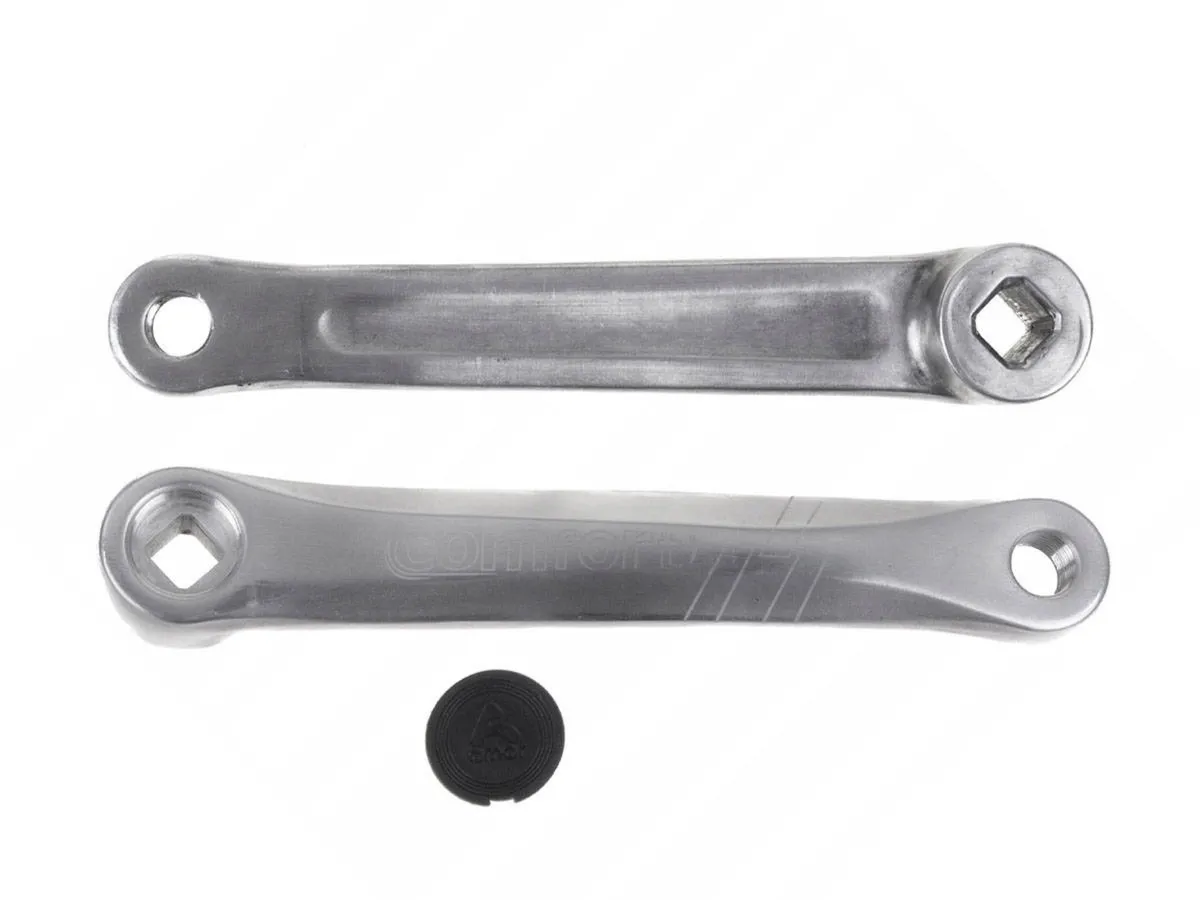 Korba lewa Comfort 170 mm kwadrat aluminium satyna