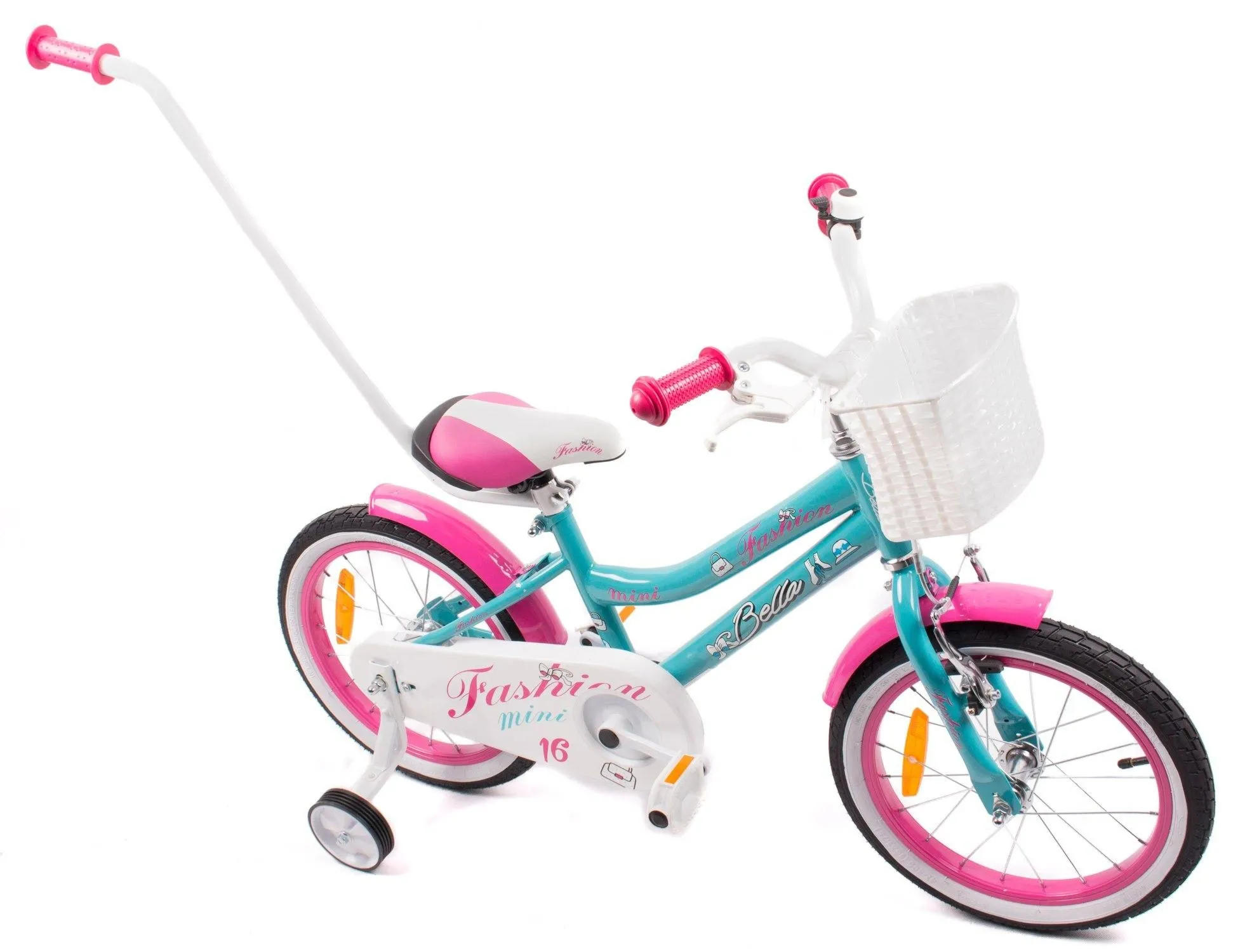 Rower dziecięcy Verso Bella 16" turquoise-pink