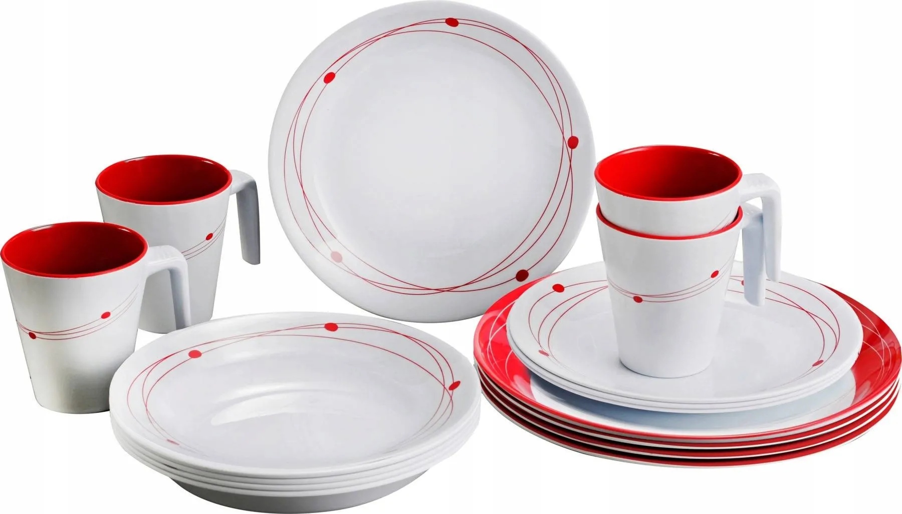 Zestaw obiadowy Brunner Melamine Set Cosmic