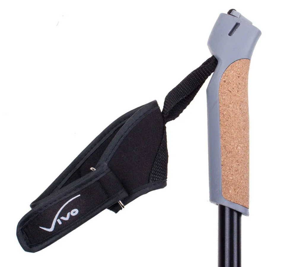 Kije Nordic Walking Vivo NW235 black-orange