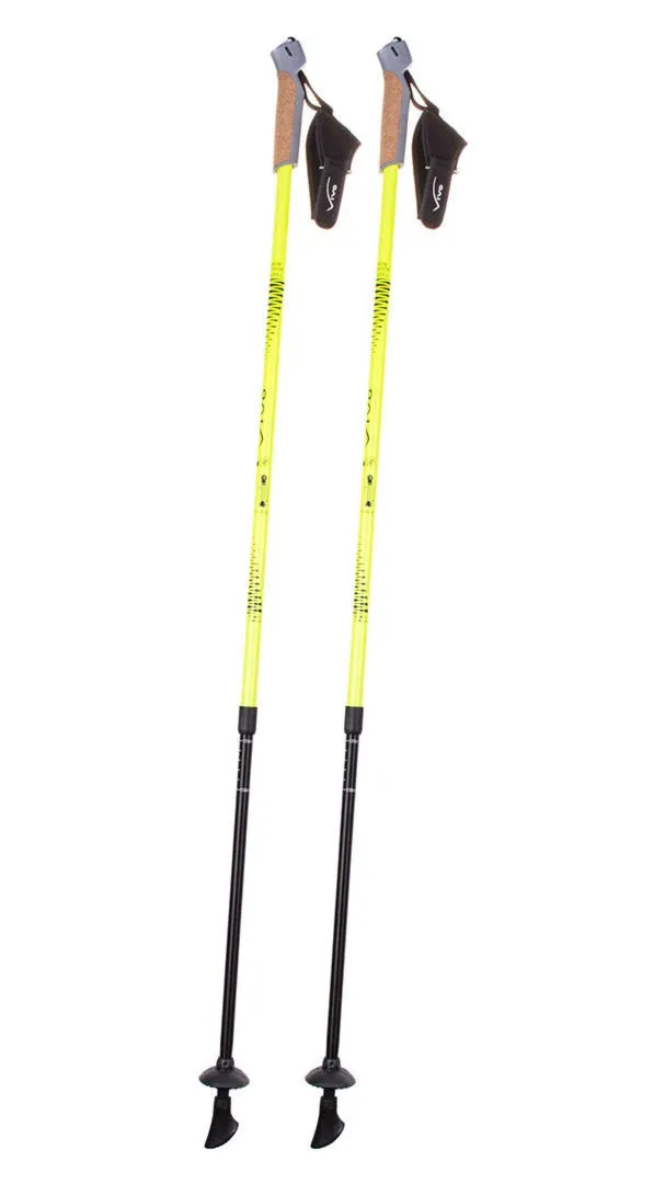 Kije Nordic Walking Vivo NW236 yellow fluo