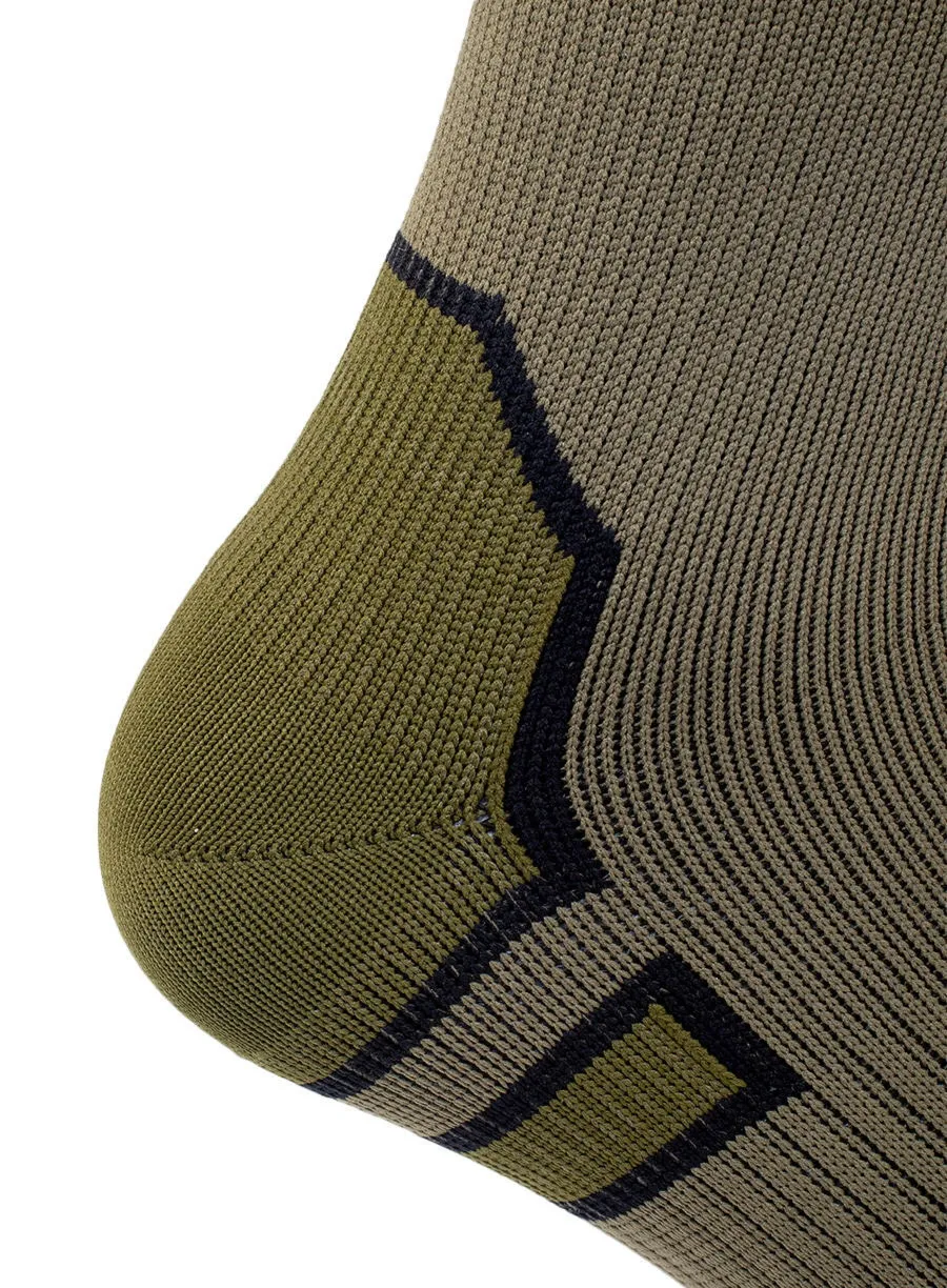 Skarpety wodoodporne Bridgedale StormSock Mid Boot - khaki/olive