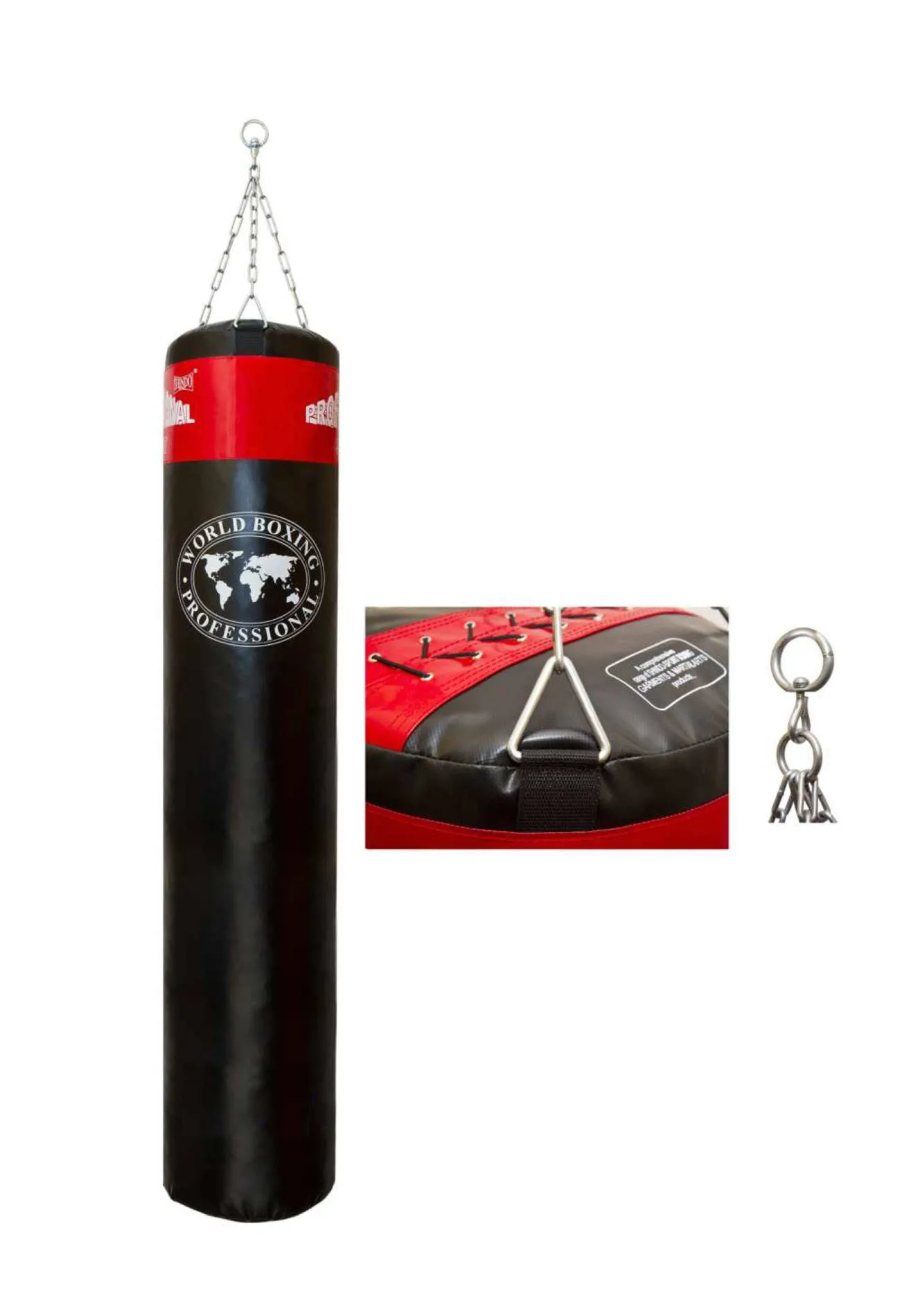 Worek bokserski powiększony + łańcuch 30x140 WP-02