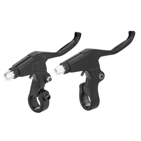 Dzwignie hamulca V-brake 3 palce aluminiowe para czarne