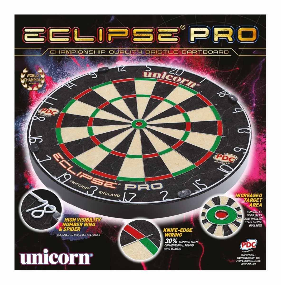 Tarcza Unicorn ECLIPSE PRO Pdc Endorsed 79403