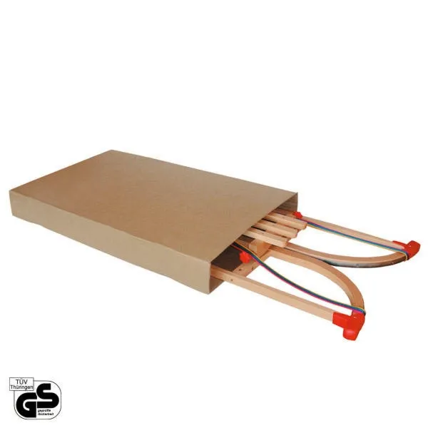 Sanki drewniane YARO 90 cm składane w kartonie