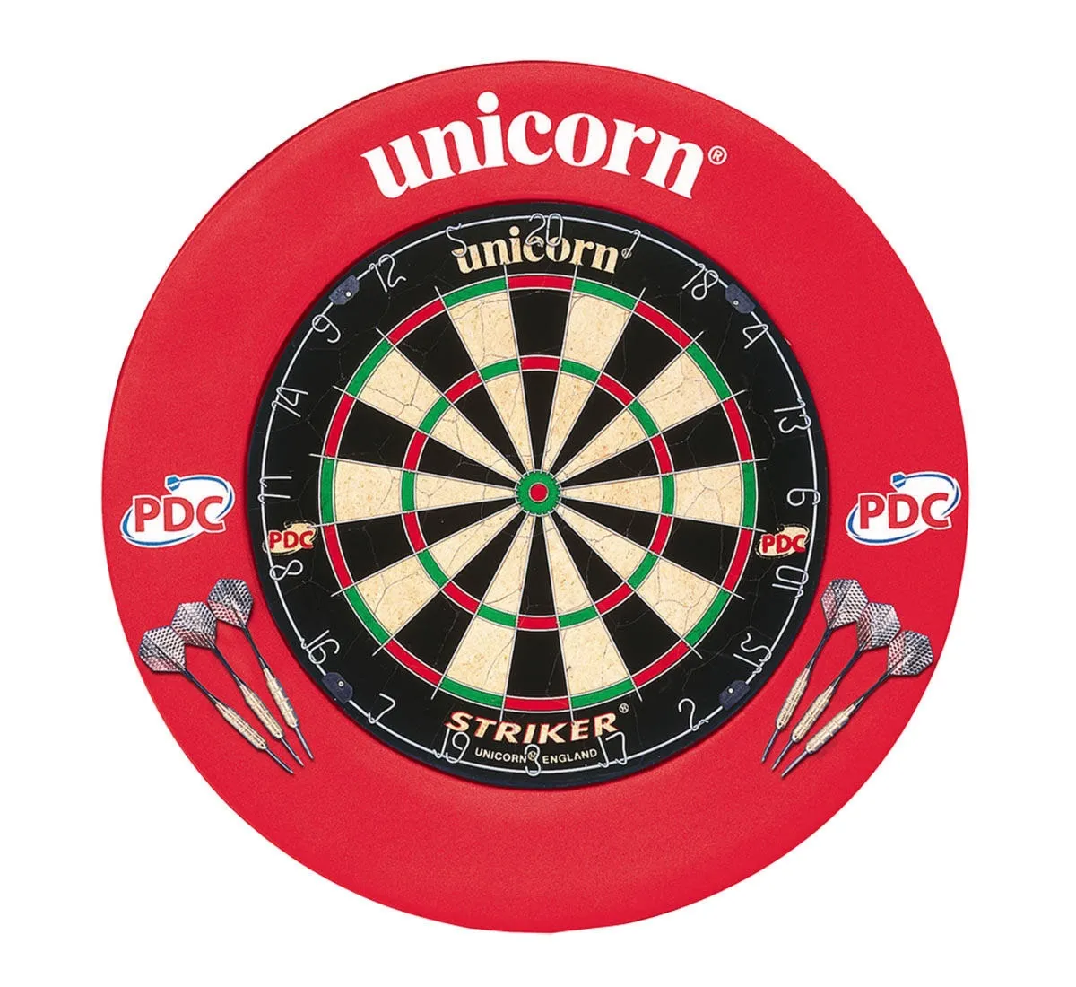 Tarcza Unicorn - zestaw + osłona RED STRIKER 46122