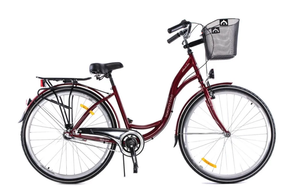 Rower Storm 28" AMSTERDAM Nexus 3-biegi, wiśniowy