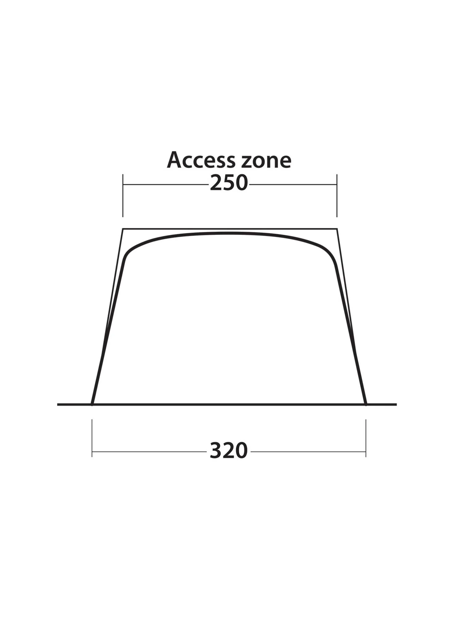 Zadaszenie Outwell Touring Canopy - black/grey