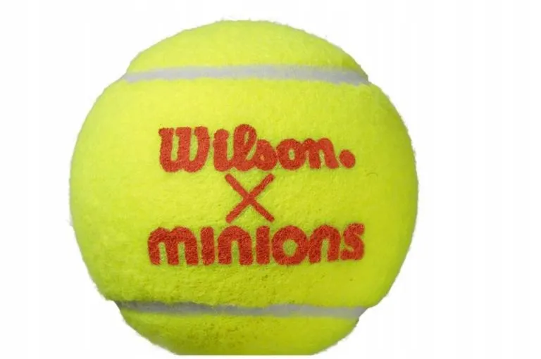 Piłki do tenisa ziemnego Wilson Minions Stage 2 tball yellow WR8202601001 3szt