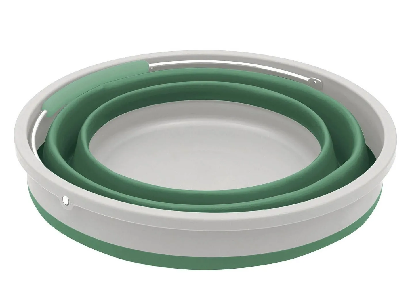 Wiadro Outwell Collaps Bucket w/lid - shadow green