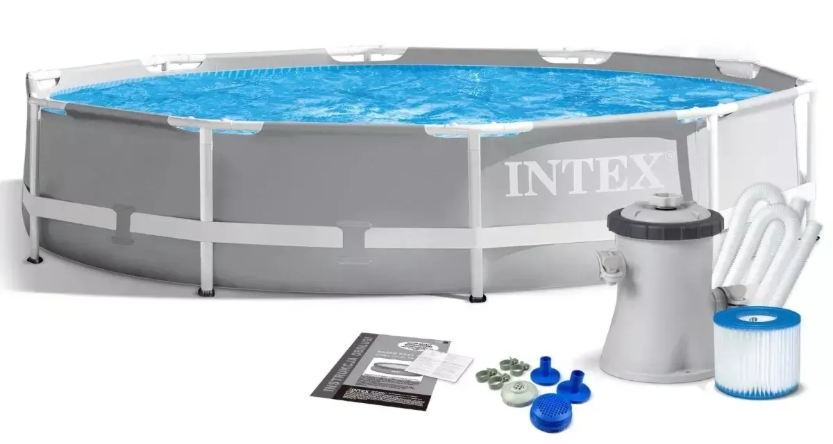 Basen Intex stelaż+pompa 26702 305*76cm