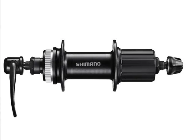 Piasta tylna FH-TX505- 8-9-10 rzędów hamulec CenterLock, zacisk, 32-otwory, czarna