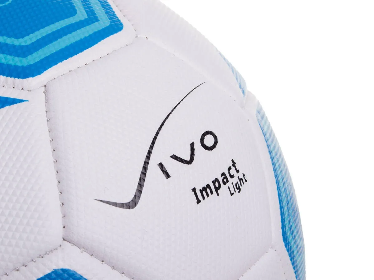 Piłka nożna Vivo Impact Light blue-white roz.5