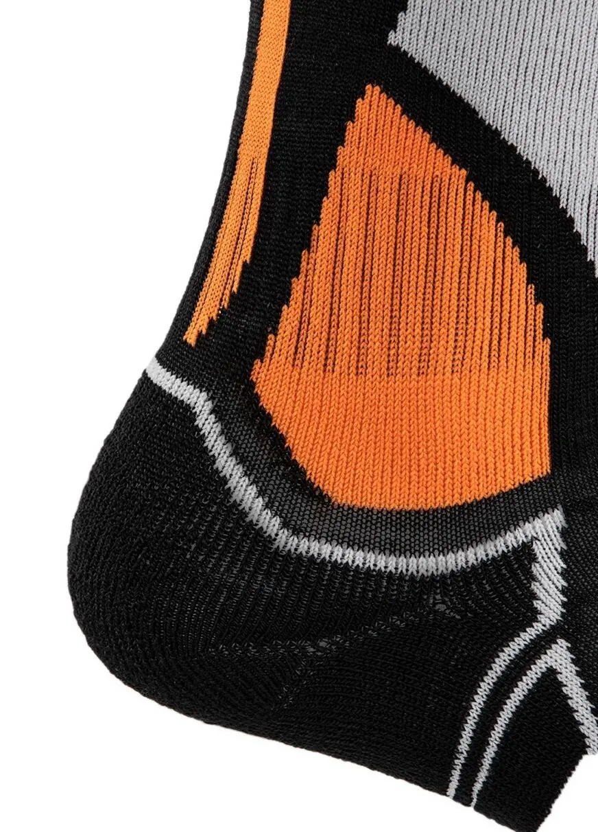 Skarpety narciarskie Bridgedale Ski Midweight Merino P - black/silver