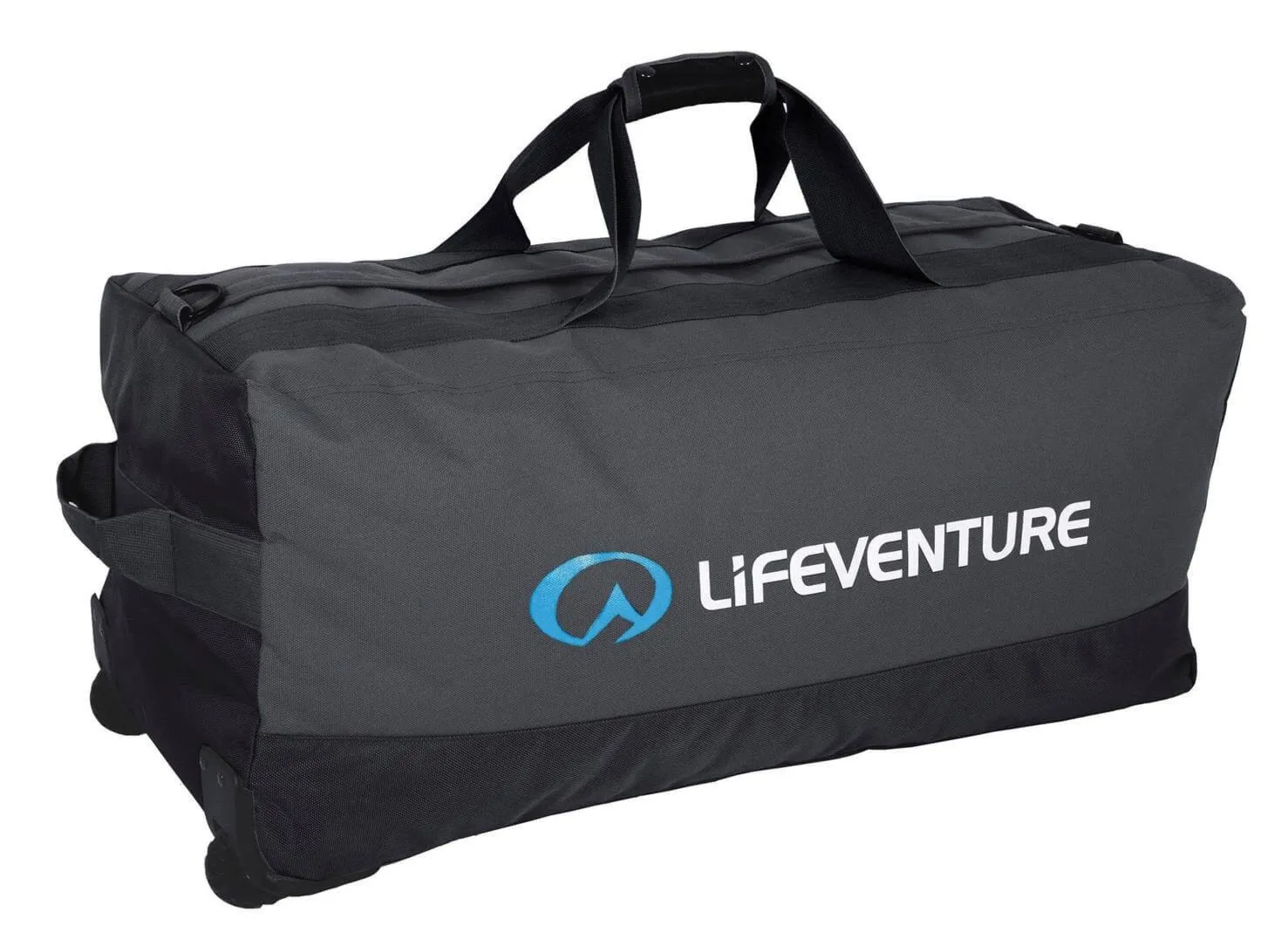 Torba podróżna Duffle Bag Lifeventure 120 litrów na kółkach Black / Charcoal