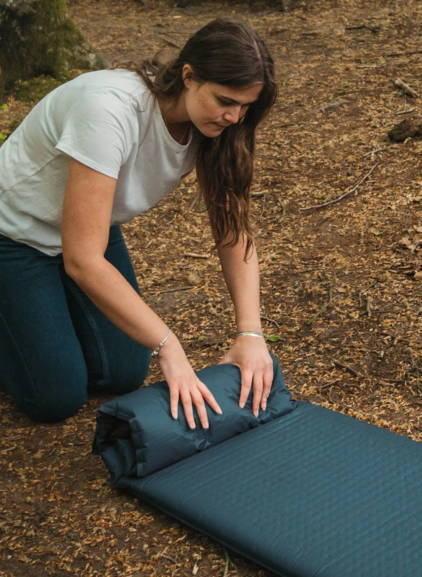 Mata samopompująca Easy Camp Compact Mat Single 3.8 cm