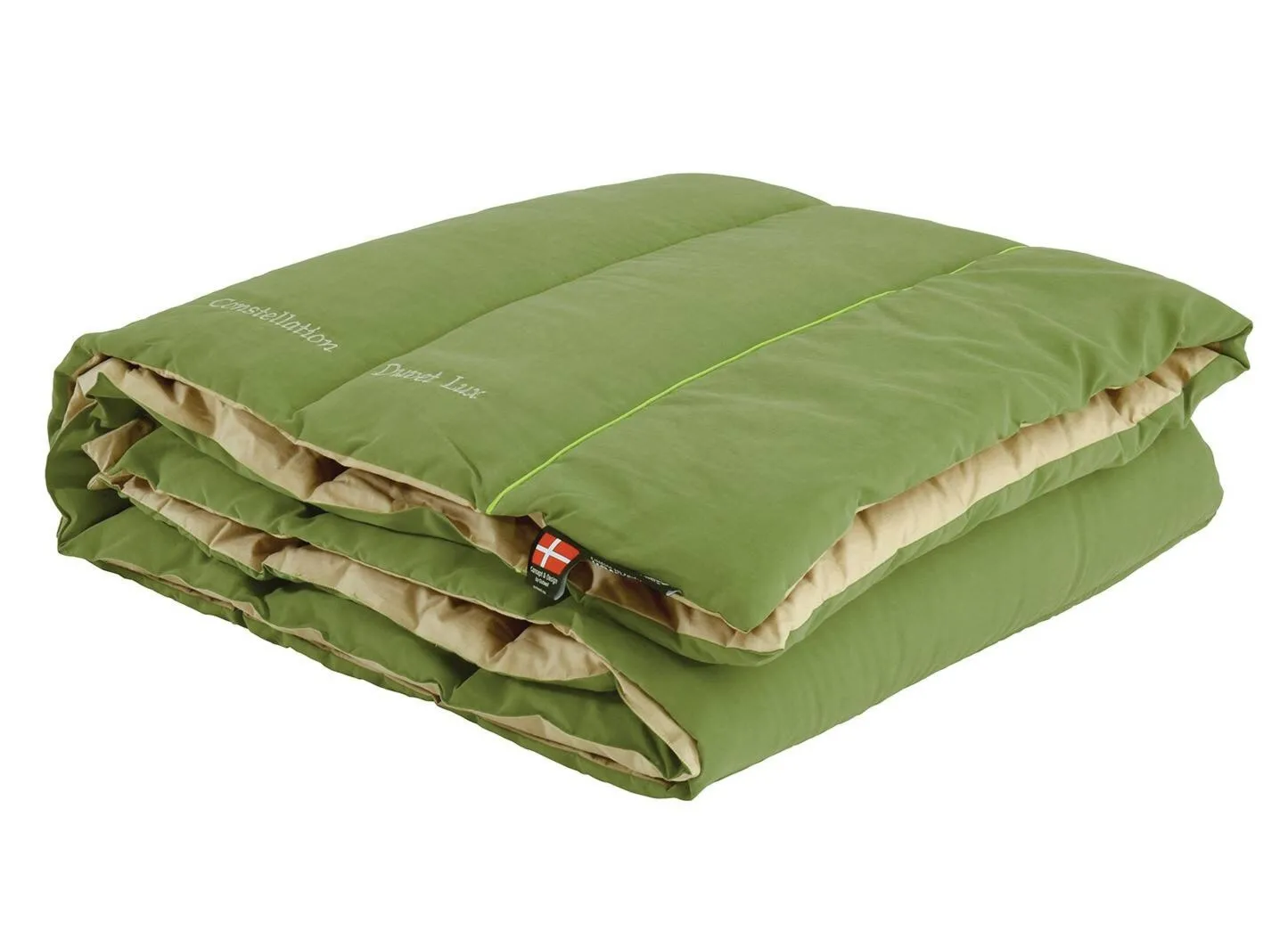 Kołdra Outwell Constellation Duvet Lux - green/beige