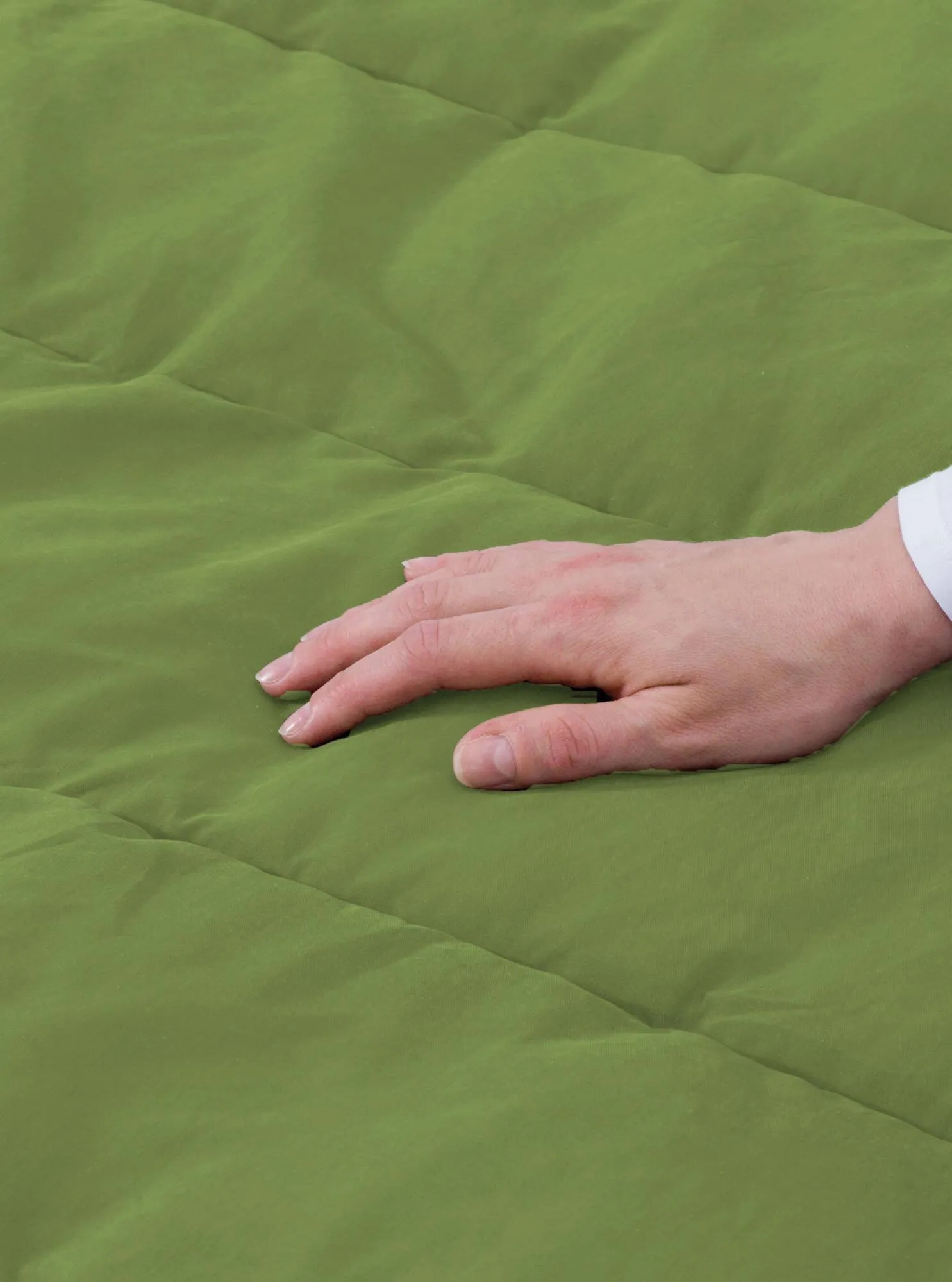 Kołdra Outwell Constellation Duvet Lux Double - green/beige