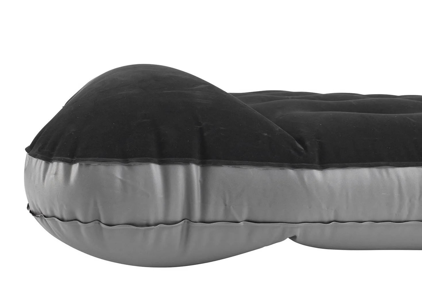 Materac dmuchany Outwell Classic w/pillow & Pump Single - black/grey
