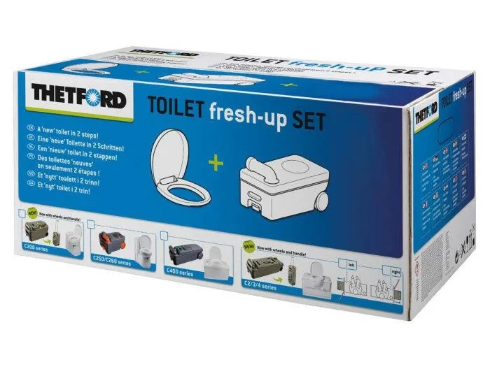 Zbiornik Kaseta Zestaw odświeżający do toalety C200 Fresh Up - Thetford