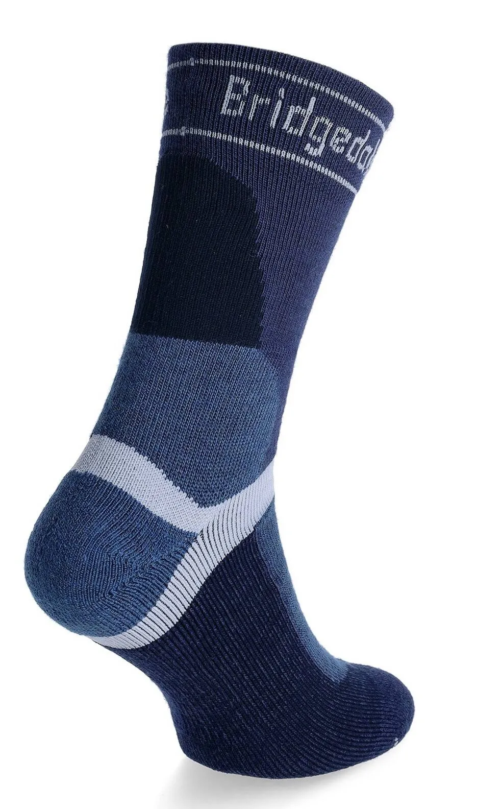 Skarpety rowerowe Bridgedale MTB Winter Weight T2 Merino Sport Boot - navy/grey