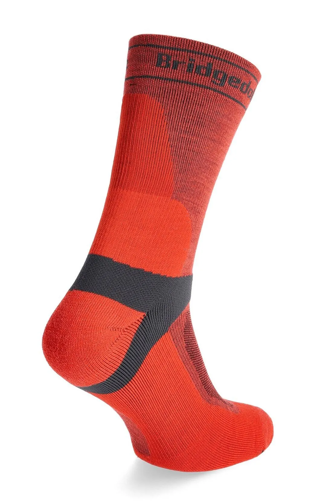 Skarpety rowerowe męskie Bridgedale MTB Mid Season Weight T2 Merino Sport Boot - orange