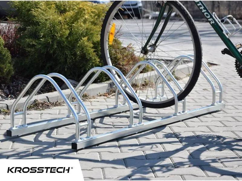 Stojak na rowery ECHO-4 na 4 rowery ocynkowany