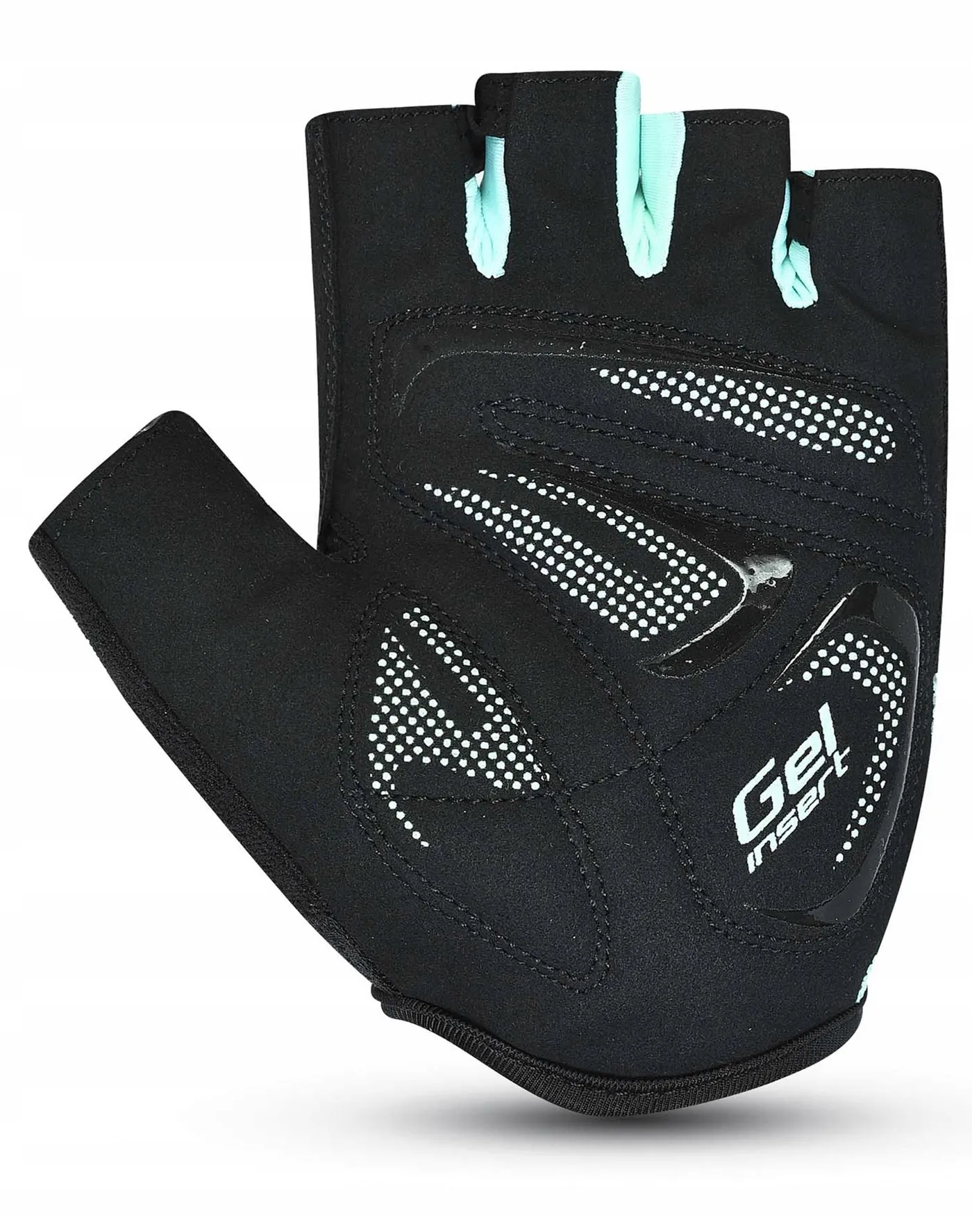 Rękawiczki rower Verso damskie SB-01-3017-CC czarno-niebieskie