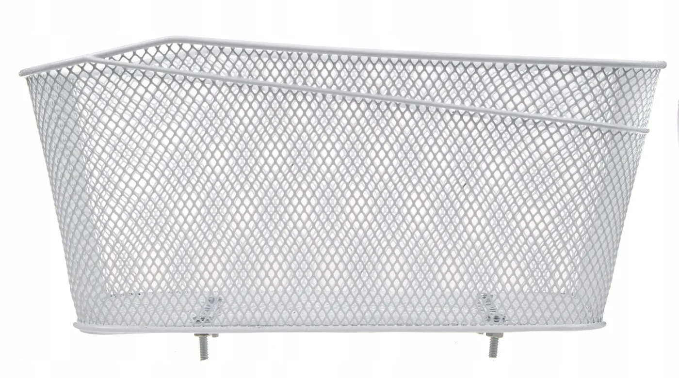 Kosz Verso na bagażnik mocowany na stałe biały 400x300x160