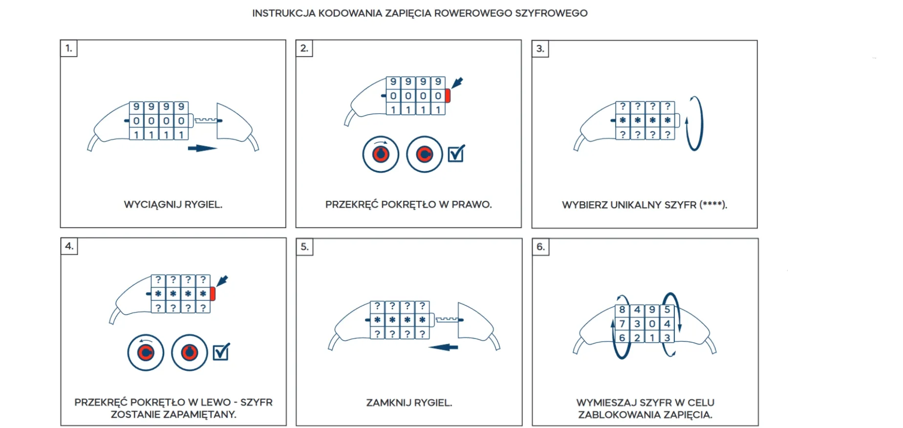 Zapięcie rowerowe Gerda BABY CONTRA COMBO 900 3,5C Czarne