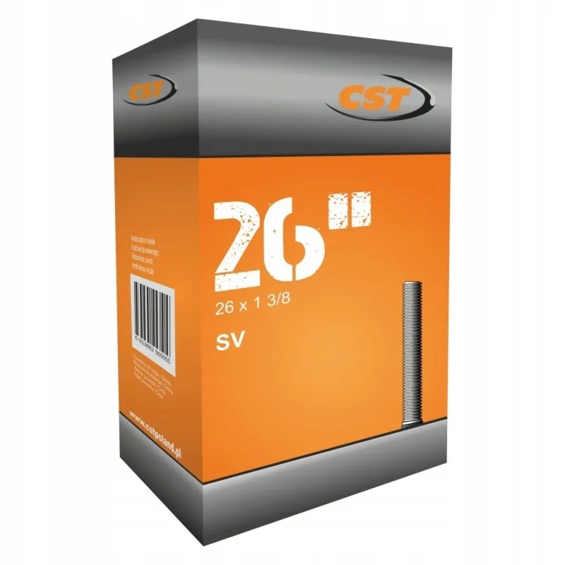 Dętka CST 26" x 1 3/8" SV-40mm Schrader