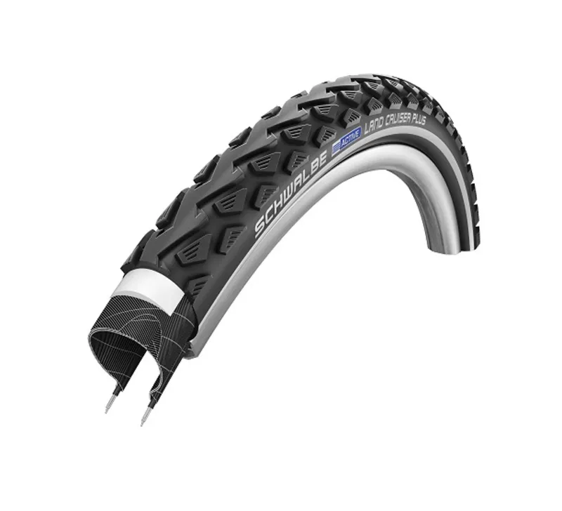 Opona SCHWALBE LAND CRUISER PLUS 28x1.75 PunctureGuard SBC 50EPI czarna Reflex