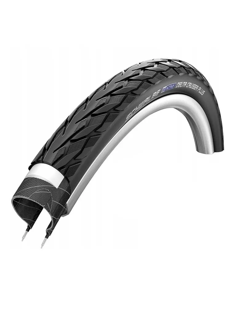 Opona SCHWALBE DELTA CRUISER PLUS 28x2,00 PunctureGuard SBC 50EPI czarna Reflex