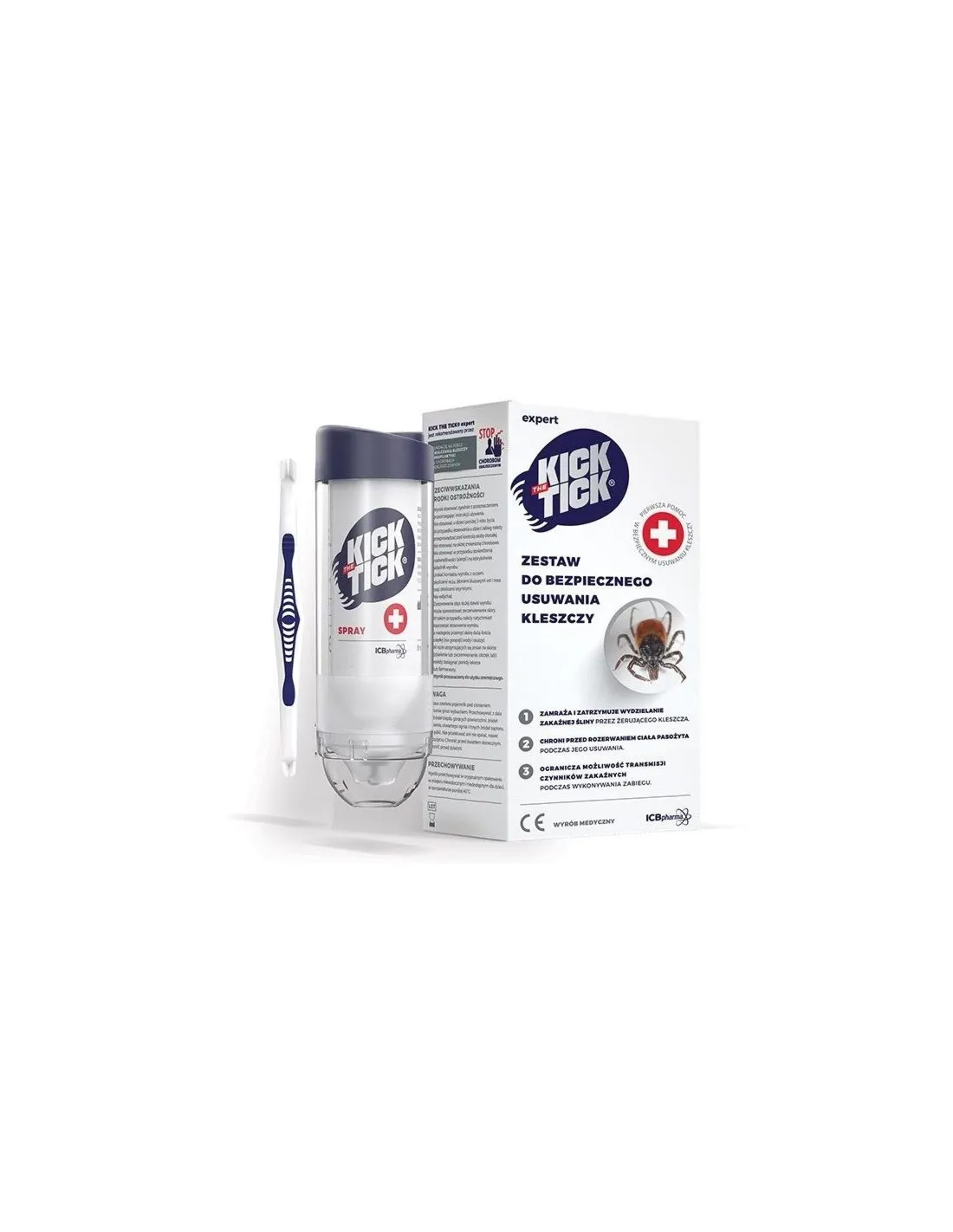 Kick the Tick Expert, zestaw do usuwania kleszczy