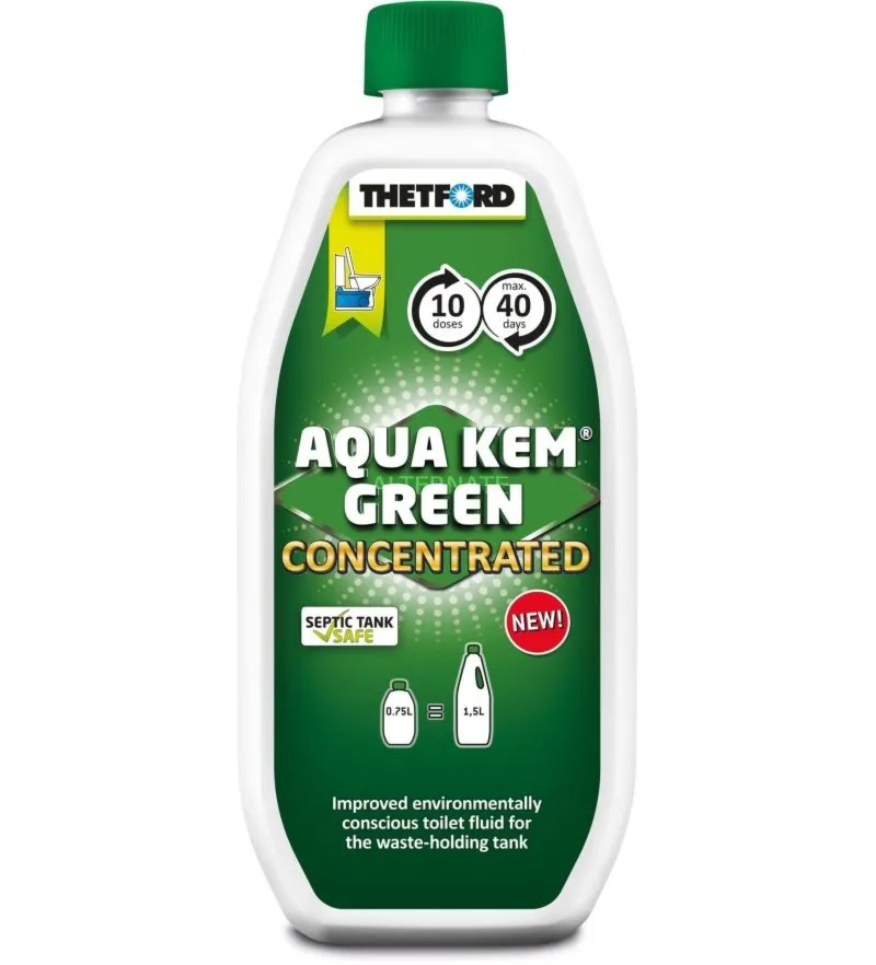 Płyn do toalet Aqua Kem Green 0,75 l Koncentrat - Thetford