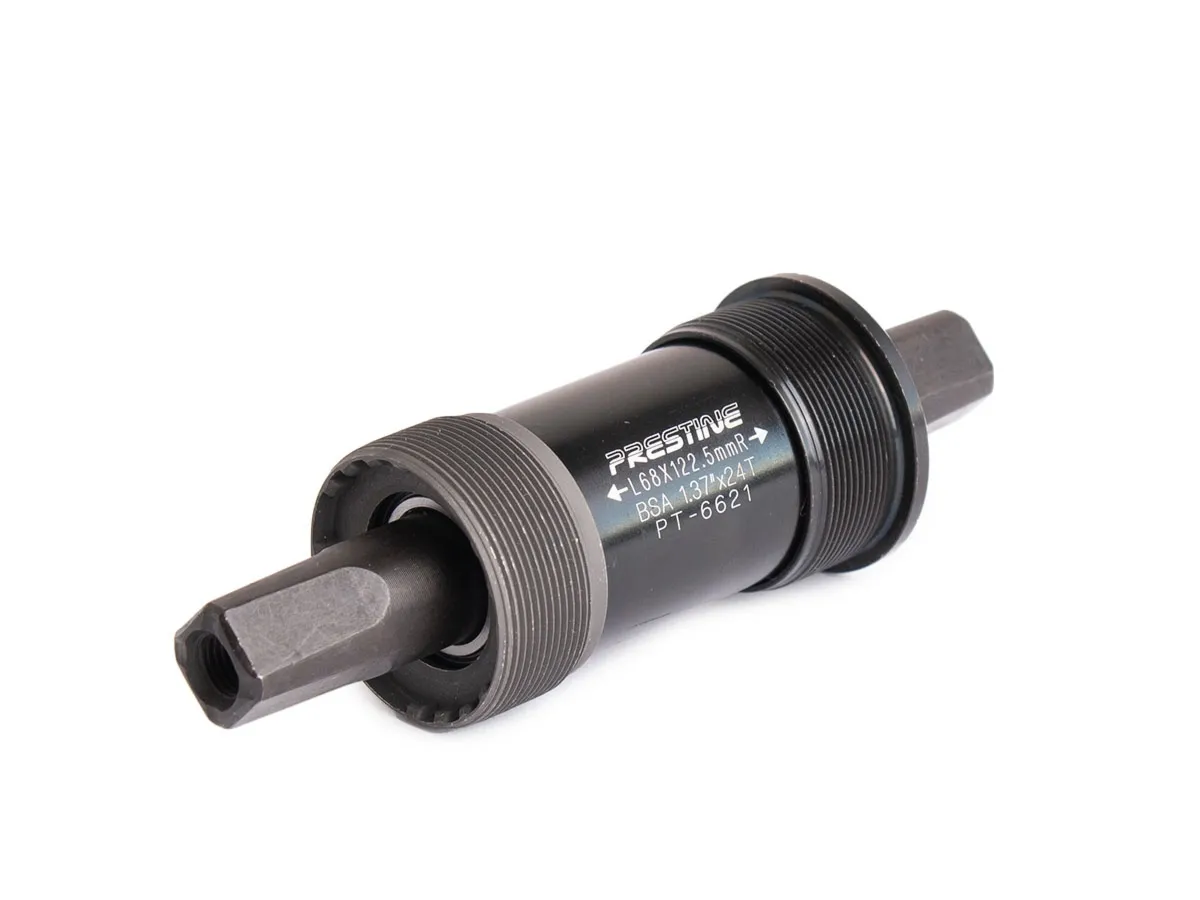 Oś mechanizmu korbowego Prestine PT-6621 BSA 1,37"x 24T- R-L-68 mm 122,5mm