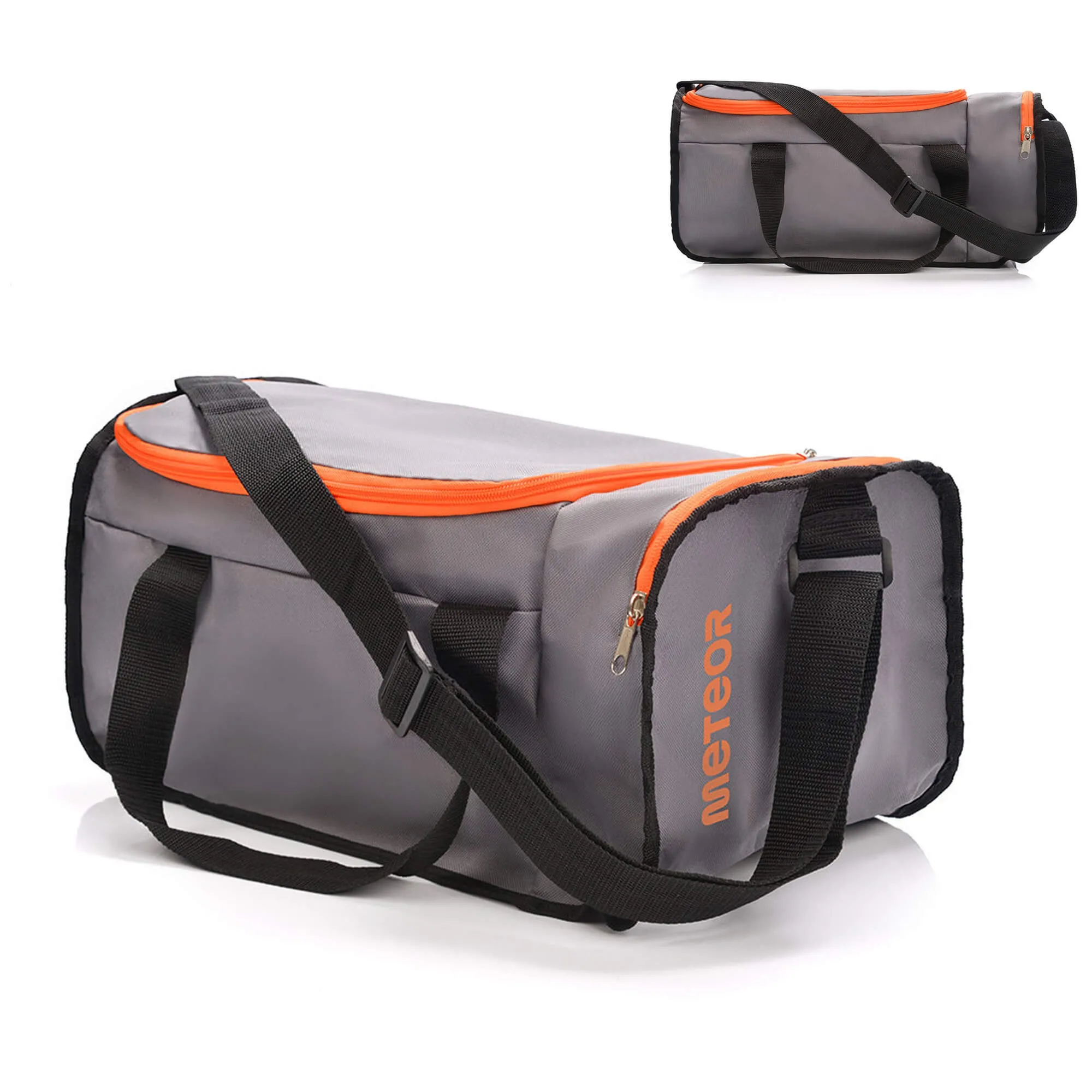 Torba fitness Meteor Nepr 20 l pomarańczowy/szary