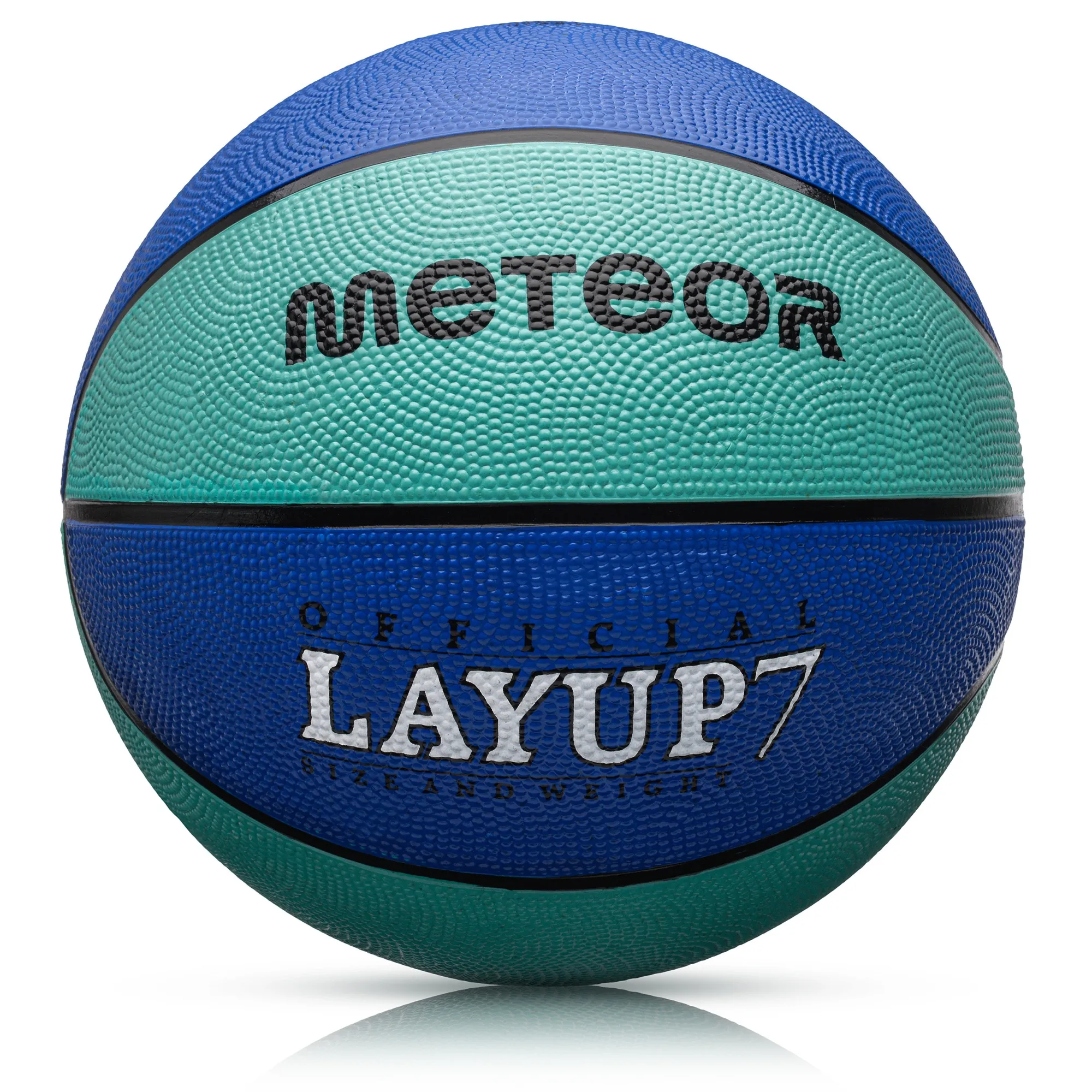 Piłka koszykowa Meteor Layup 7 niebieski