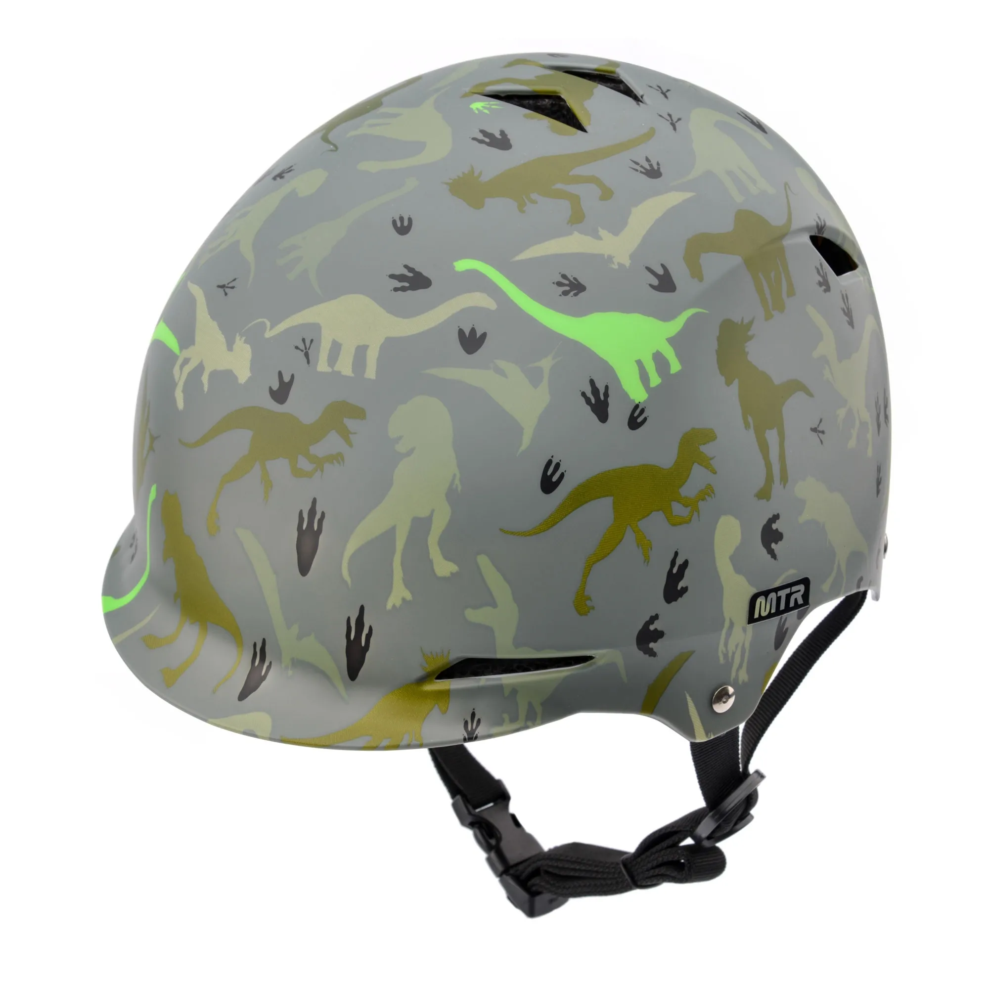 Kask rowerowy Meteor KS02 M 52-56 cm Dinosaurs