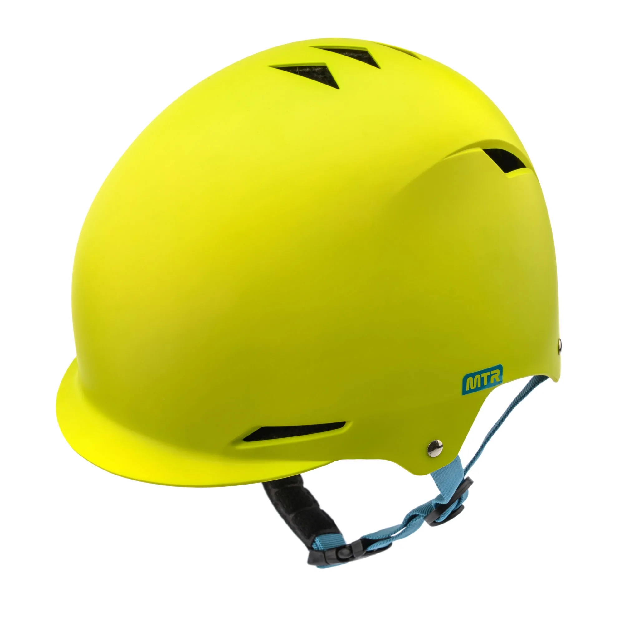 Kask rowerowy Meteor KS02 M 52-56 cm żółty