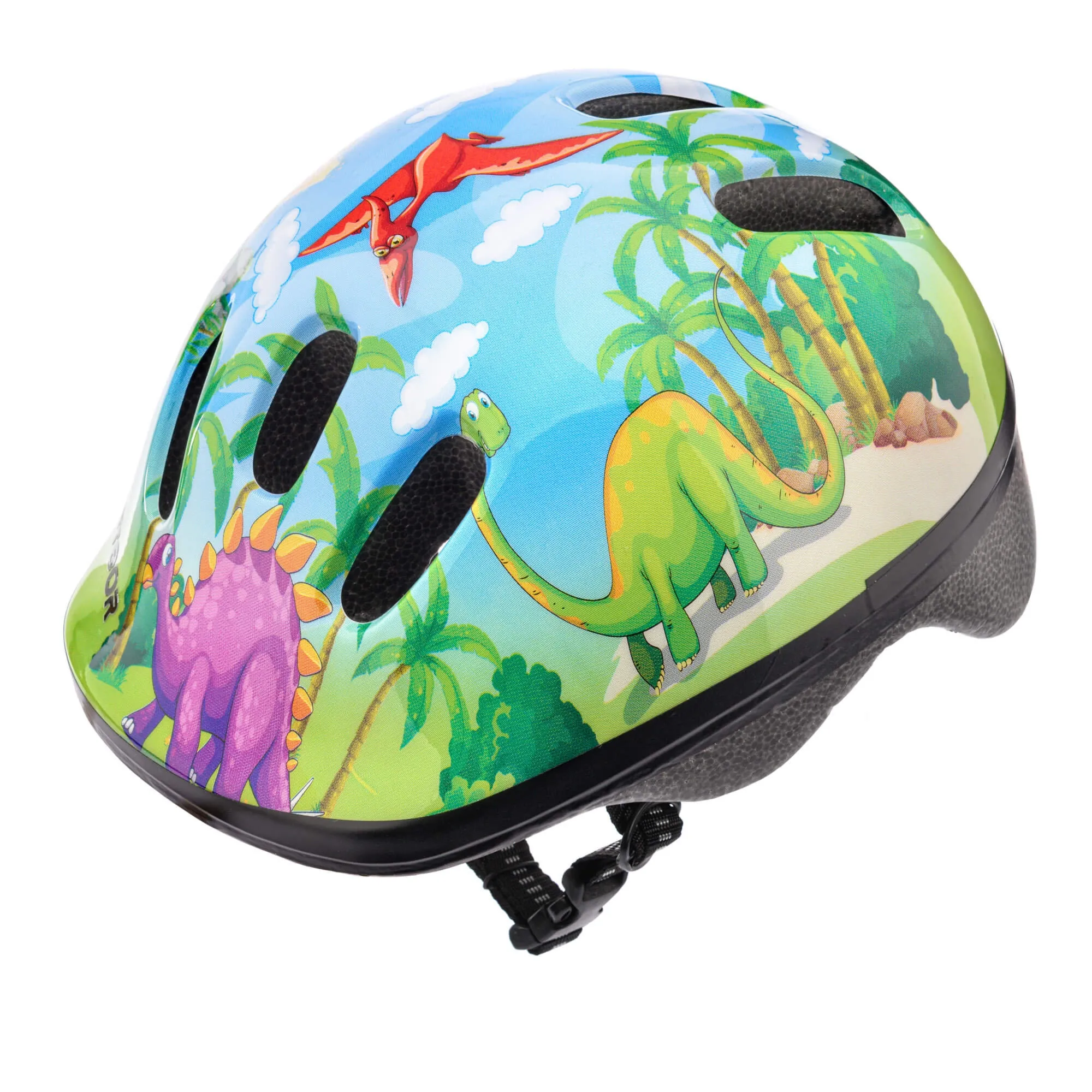 Kask rowerowy Meteor MV6-2 S 48-52 cm Dinosaur
