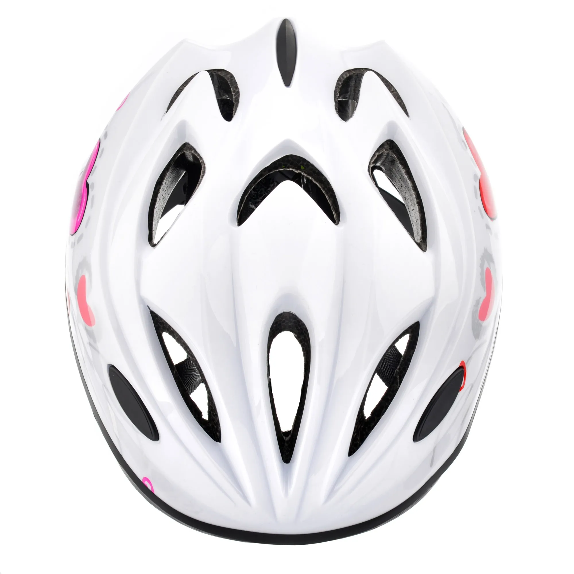 Kask rowerowy Meteor KS07 M 52-56 cm Hearts