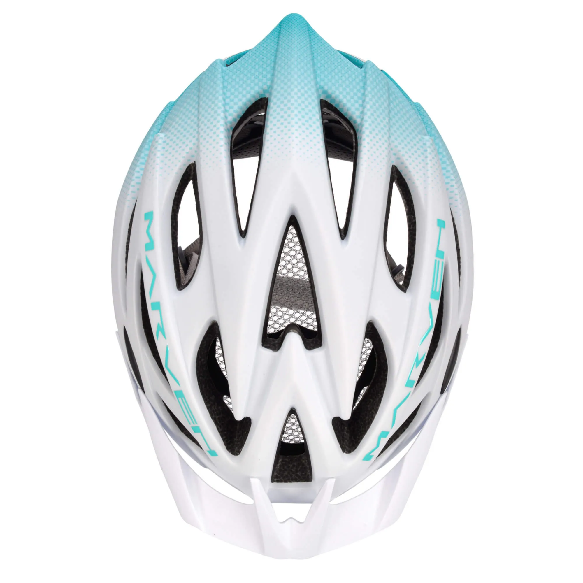 Kask rowerowy Meteor Marven S 52-56 cm biały/niebieski
