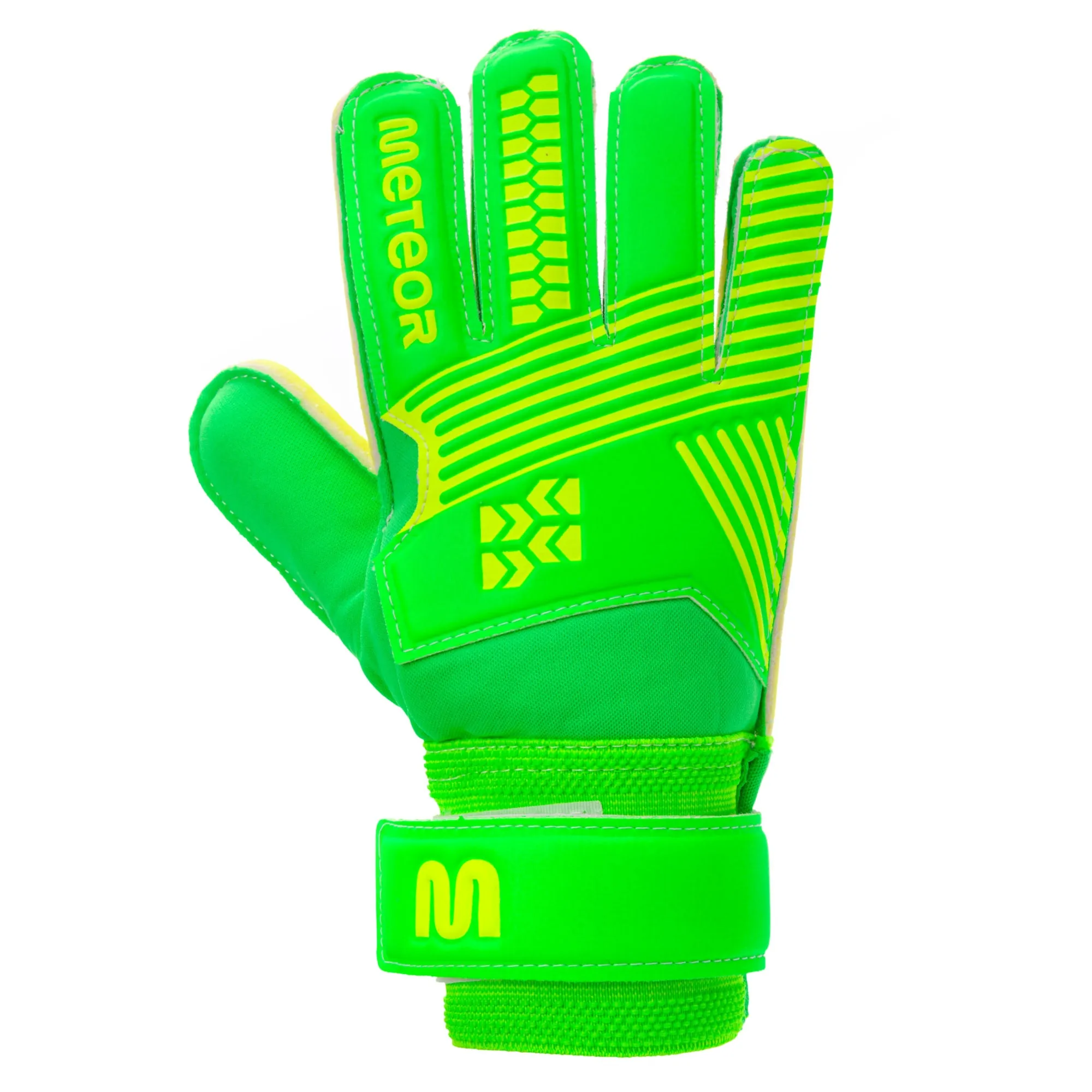 Rękawice bramkarskie Meteor Catch 9 zielony
