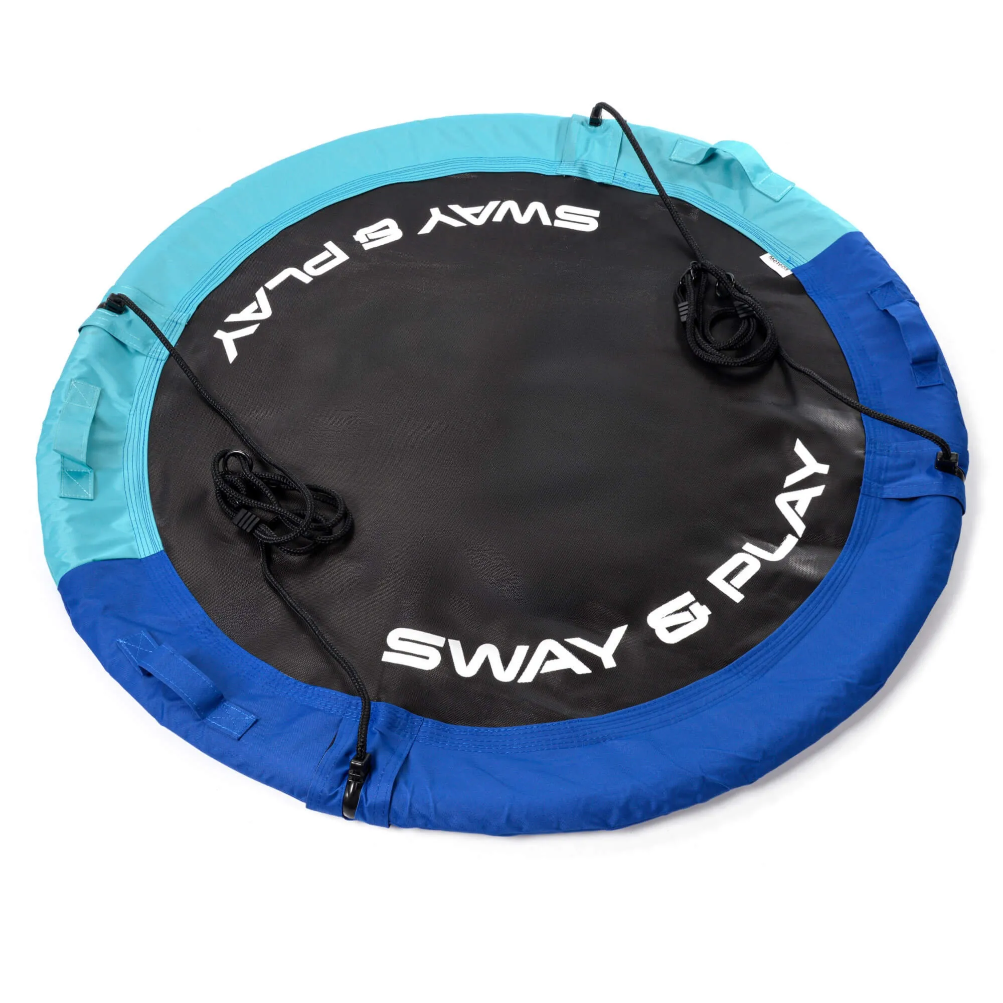 Huśtawka bocianie gniazdo Meteor 110 cm jasny niebieski/ ciemny niebieski