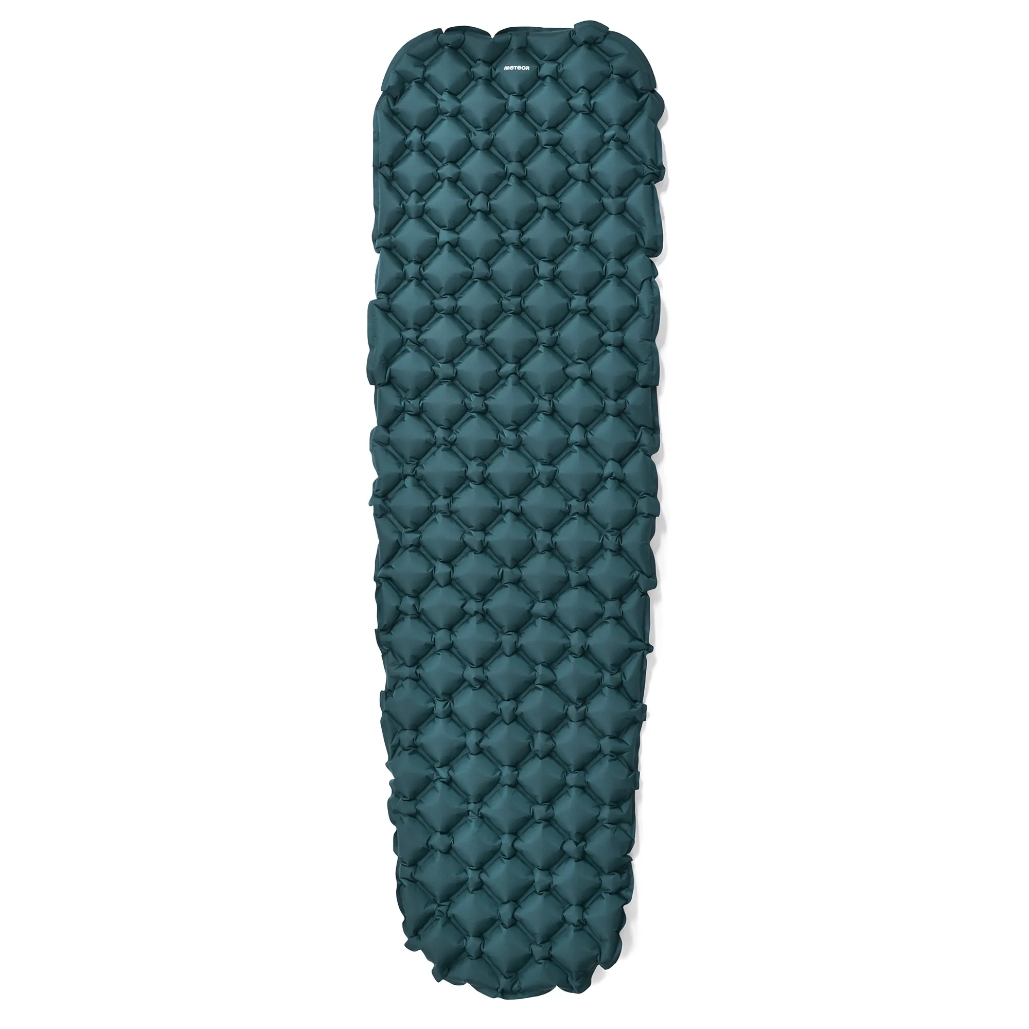 Materac nadmuchiwany Mumia Meteor 2w1 (pompka+drybag) 190×56×5,5 cm morski