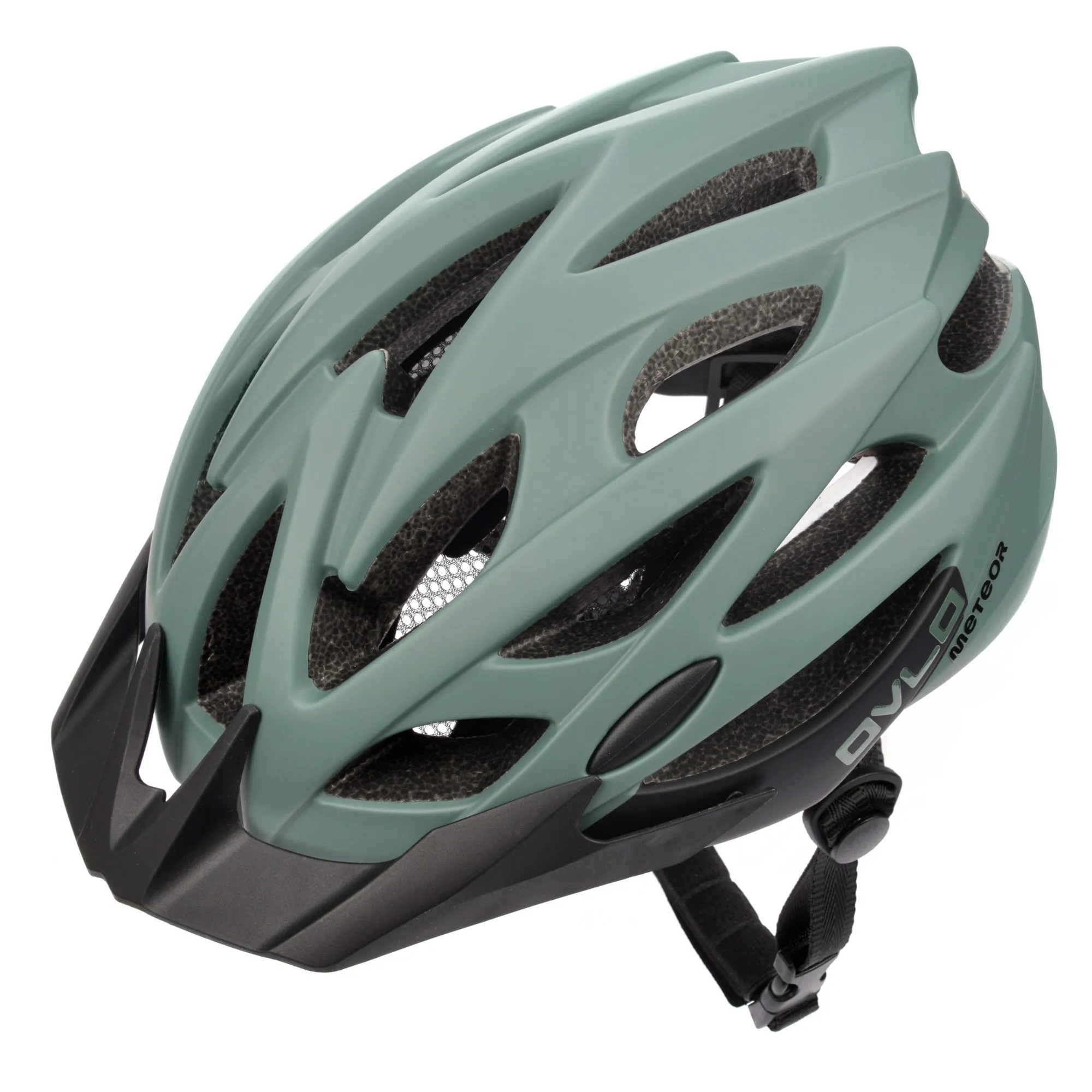 Kask rowerowy Meteor Ovlo S 52-56 cm zielony