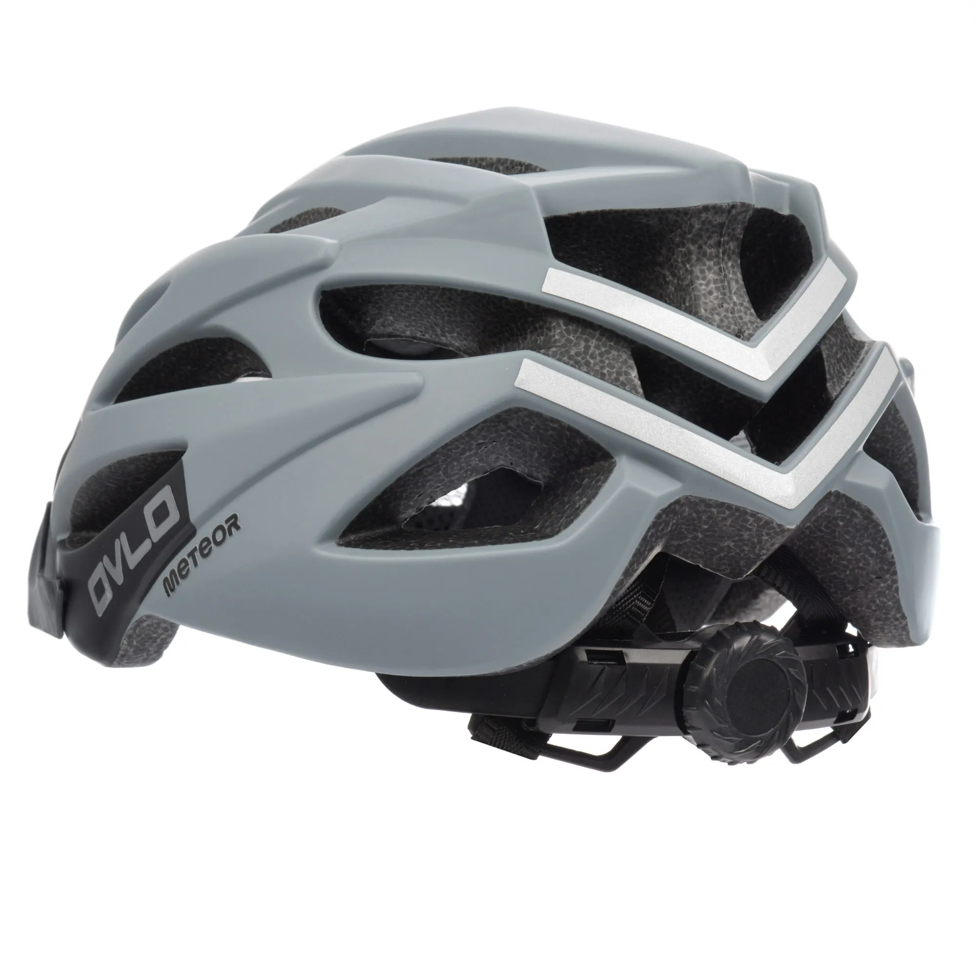 Kask rowerowy Meteor Ovlo S 52-56 cm szary